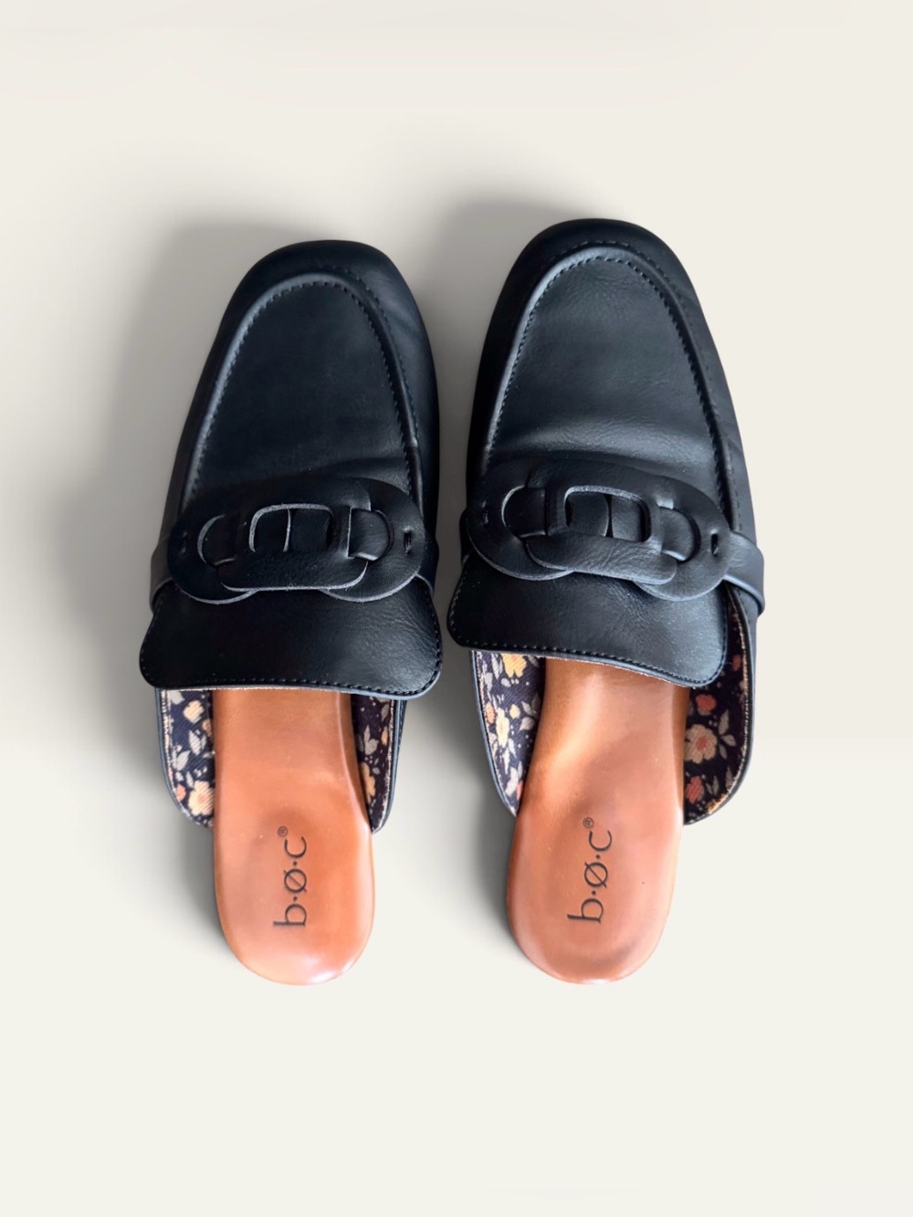 b.o.c. Pima Black Mule Slides Size 8 - Picture 10 of 10